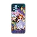 PRINTFIDAA Cartoon Little Girl with Crown and