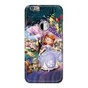 PRINTFIDAA Cartoon Little Girl with Crown and