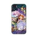 PRINTFIDAA Cartoon Little Girl with Crown and
