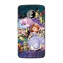 PRINTFIDAA Cartoon Little Girl with Crown and