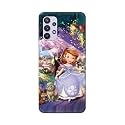 PRINTFIDAA Cartoon Little Girl with Crown and