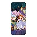 PRINTFIDAA Cartoon Little Girl with Crown and