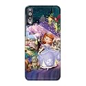 PRINTFIDAA Cartoon Little Girl with Crown and