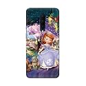 PRINTFIDAA Cartoon Little Girl with Crown and