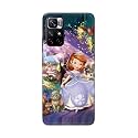 PRINTFIDAA Cartoon Little Girl with Crown and