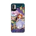 PRINTFIDAA Cartoon Little Girl with Crown and