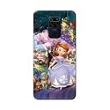 PRINTFIDAA Cartoon Little Girl with Crown and