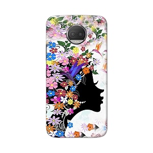 printfidaa floral hairstyle girl printed designer hard back case for motorola moto g5s plus 5534 xt1803 xt1805 xt1806 xt1804 back cover -h8 vkm2027
