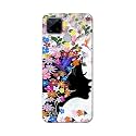 PRINTFIDAA Floral Hairstyle Girl Printed Designer Hard Back Case for Realme C15 / C12 / Narzo 20 / Narzo 30A / C25 / C25s Back Cover -(H8) VKM2027