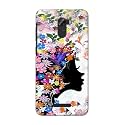PRINTFIDAA Floral Hairstyle Girl Printed Designer Hard Back Case for Gionee A1 Lite Back Cover -(H8) VKM2027