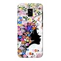PRINTFIDAA Floral Hairstyle Girl Printed Designer Hard Back Case for Samsung Galaxy A5 (2018) / Samsung A8 (2018), A530F, A530F / DS Back Cover -(H8) VKM2027