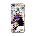 PRINTFIDAA Floral Hairstyle Girl Printed Designer Hard Back Case for Honor 9N Back Cover -(H8) VKM2027