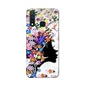 PRINTFIDAA Floral Hairstyle Girl Printed Designer Hard Back Case for Vivo Y19 / Vivo U3 (6.53") Back Cover -(H8) VKM2027