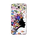 PRINTFIDAA Floral Hairstyle Girl Printed Designer Hard Back Case for Samsung OnNxt / J7 Prime / J7 Prime 2 / On7 Prime / On7 (2016) Back Cover -(H8) VKM2027