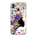 PRINTFIDAA Floral Hairstyle Girl Printed Designer Hard Back Case for Vivo Y91 / Vivo Y95 Back Cover -(H8) VKM2027