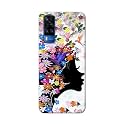 PRINTFIDAA Floral Hairstyle Girl Printed Designer Hard Back Case for Vivo Y51 / Vivo Y51A / Vivo Y31 Back Cover -(H8) VKM2027