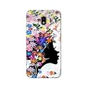 PRINTFIDAA Floral Hairstyle Girl Printed Designer Hard Back Case for Samsung Galaxy J4, J400F/DS, J400G/DS Back Cover -(H8) VKM2027