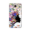 PRINTFIDAA Floral Hairstyle Girl Printed Designer Hard Back Case for Huawei Y5 (2017) / Huawei Y6 (2017) / Nova Young, MYA-L03/L23, L02/L22 Back Cover -(H8) VKM2027
