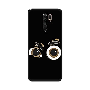 PRINTFIDAA Funky Expression of Cartoon Eyes Printed