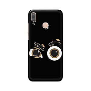 PRINTFIDAA Funky Expression of Cartoon Eyes Printed