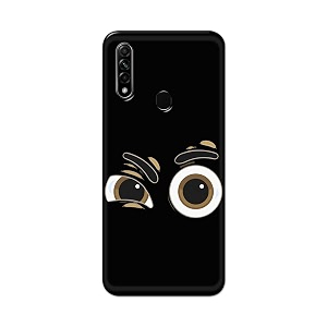 PRINTFIDAA Funky Expression of Cartoon Eyes Printed