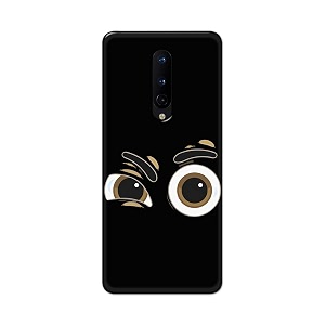 PRINTFIDAA Funky Expression of Cartoon Eyes Printed