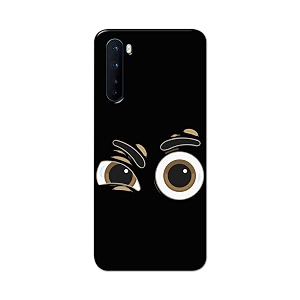 PRINTFIDAA Funky Expression of Cartoon Eyes Printed