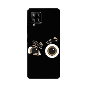 PRINTFIDAA Funky Expression of Cartoon Eyes Printed