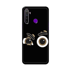 PRINTFIDAA Funky Expression of Cartoon Eyes Printed