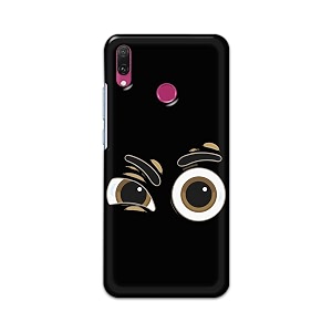 PRINTFIDAA Funky Expression of Cartoon Eyes Printed