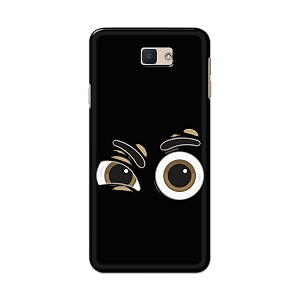 PRINTFIDAA Funky Expression of Cartoon Eyes Printed