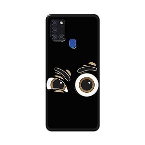 PRINTFIDAA Funky Expression of Cartoon Eyes Printed