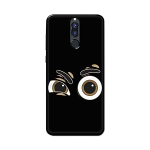 PRINTFIDAA Funky Expression of Cartoon Eyes Printed