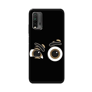 PRINTFIDAA Funky Expression of Cartoon Eyes Printed