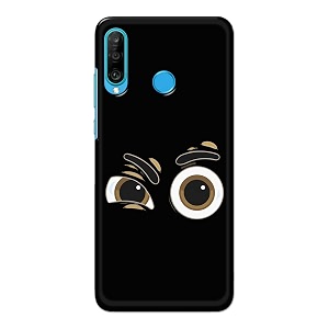 PRINTFIDAA Funky Expression of Cartoon Eyes Printed
