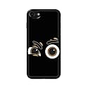 PRINTFIDAA Funky Expression of Cartoon Eyes Printed
