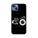 PRINTFIDAA Funky Expression of Cartoon Eyes Printed