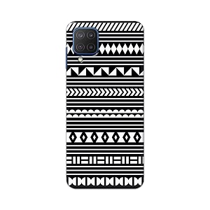 printfidaa geometric tribal pattern printed designer hard back case for samsung galaxy a12  m12  f12 back cover -h8 vkm2030