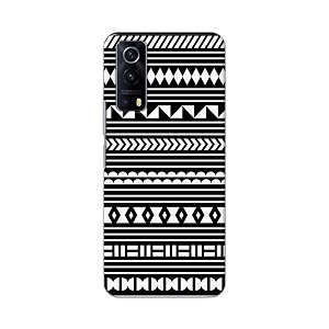 printfidaa geometric tribal pattern printed designer hard back case for vivo y53s  iqoo z3 back cover -h8 vkm2030
