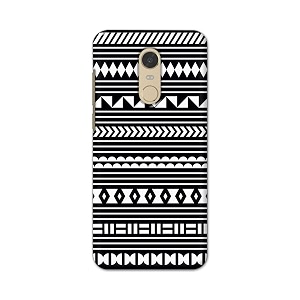 printfidaa geometric tribal pattern printed designer hard back case for redmi note 5  redmi 5 plus back cover -h8 vkm2030