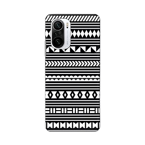 printfidaa geometric tribal pattern printed designer hard back case for poco f3  mi 11x  mi 11x pro back cover -h8 vkm2030