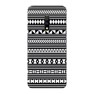 printfidaa geometric tribal pattern printed designer hard back case for realme xoppo k3 rmx1901 back cover -h8 vkm2030