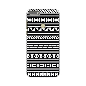 printfidaa geometric tribal pattern printed designer hard back case for honor 7c  huawei y7 prime 2018  huawei y7 2018  nova 2 lite back cover -h8 vkm2030