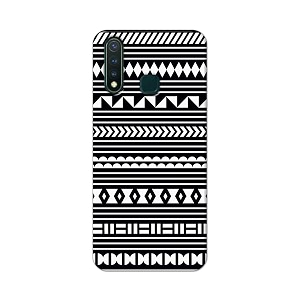 printfidaa geometric tribal pattern printed designer hard back case for vivo y19  vivo u3 65334 back cover -h8 vkm2030