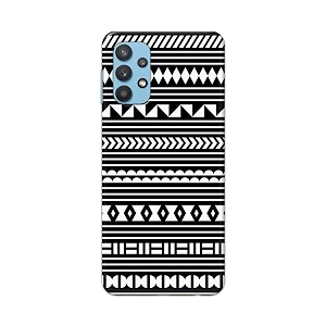 printfidaa geometric tribal pattern printed designer hard back case for samsung galaxy a32 back cover -h8 vkm2030