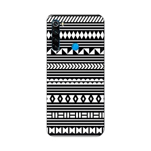 printfidaa geometric tribal pattern printed designer hard back case for redmi note 8 6334 back cover -h8 vkm2030