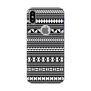printfidaa geometric tribal pattern printed designer hard back case for apple iphone x logoiphone 10  iphone teniphone xs logo back cover -h8 vkm2030