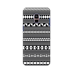 printfidaa geometric tribal pattern printed designer hard back case for samsung galaxy a8 plus 2018 a730f a730f  ds back cover -h8 vkm2030