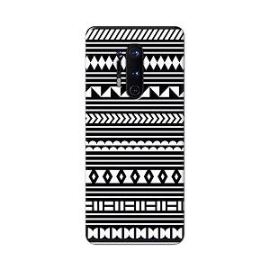 printfidaa geometric tribal pattern printed designer hard back case for oneplus 8 pro back cover -h8 vkm2030