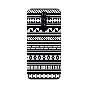 printfidaa geometric tribal pattern printed designer hard back case for redmi note 8 pro back cover -h8 vkm2030